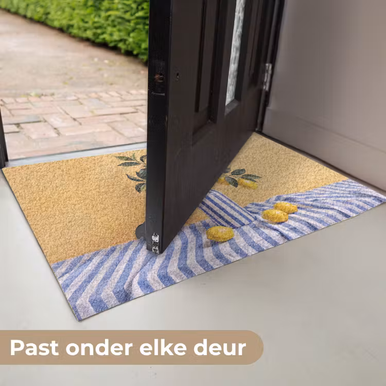Deurmat - Citroen - Stilleven - Modern - Citroen - Stilleven - Modern Deurmat klein