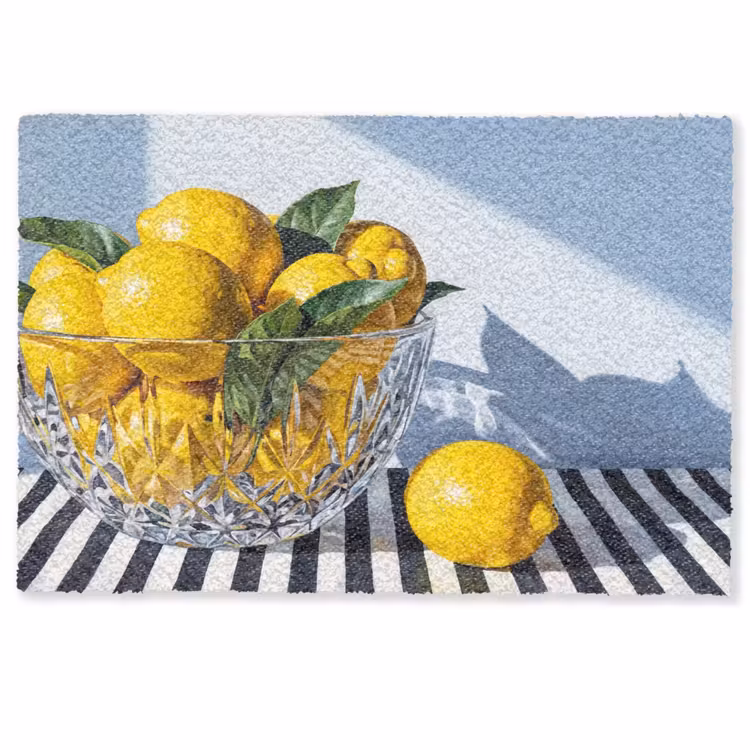 Deurmat - Citroenen - Fruit - Geel - Citroenen - Fruit - Geel Deurmat klein