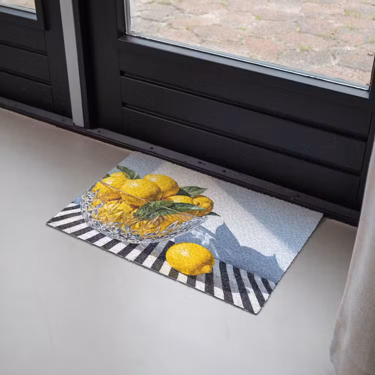 Deurmat - Citroenen - Fruit - Geel - Citroenen - Fruit - Geel Deurmat klein