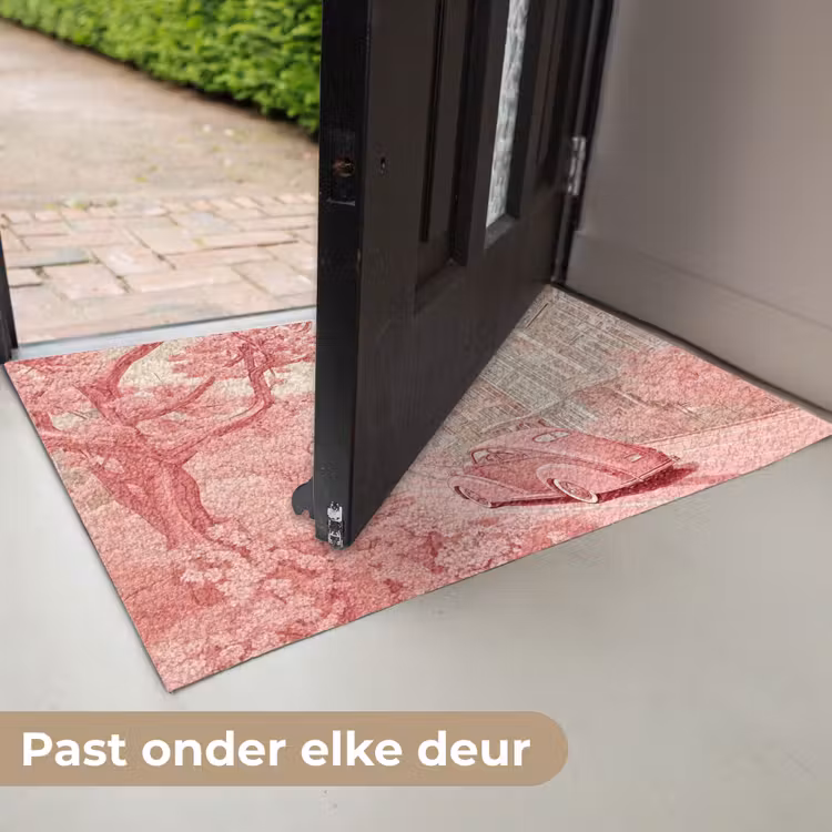 City - Car - Pink Deurmat klein -USP_NL