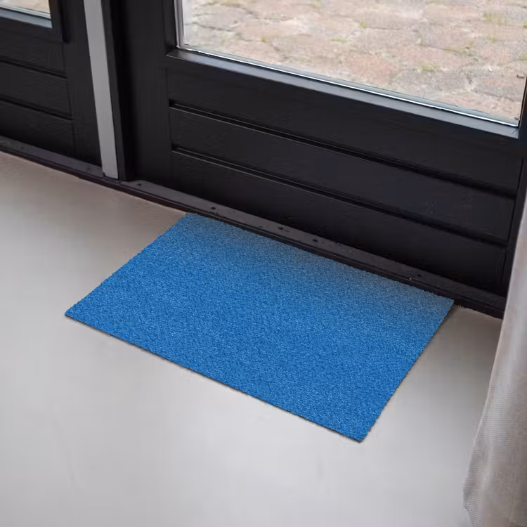 Classic - Azure - Blauw Deurmat klein 898 -sfeer2