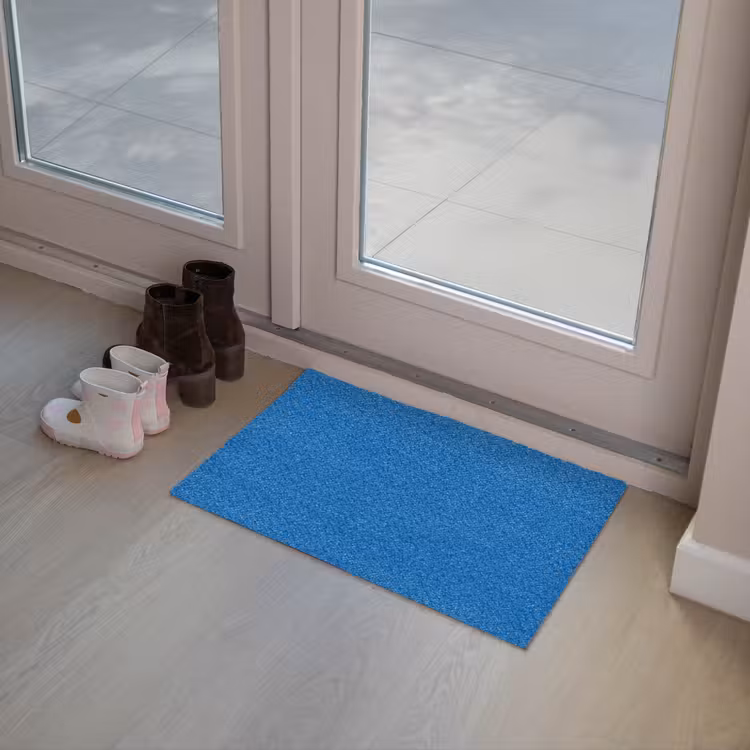 Classic - Azure - Blauw Deurmat klein 898 -sfeer3