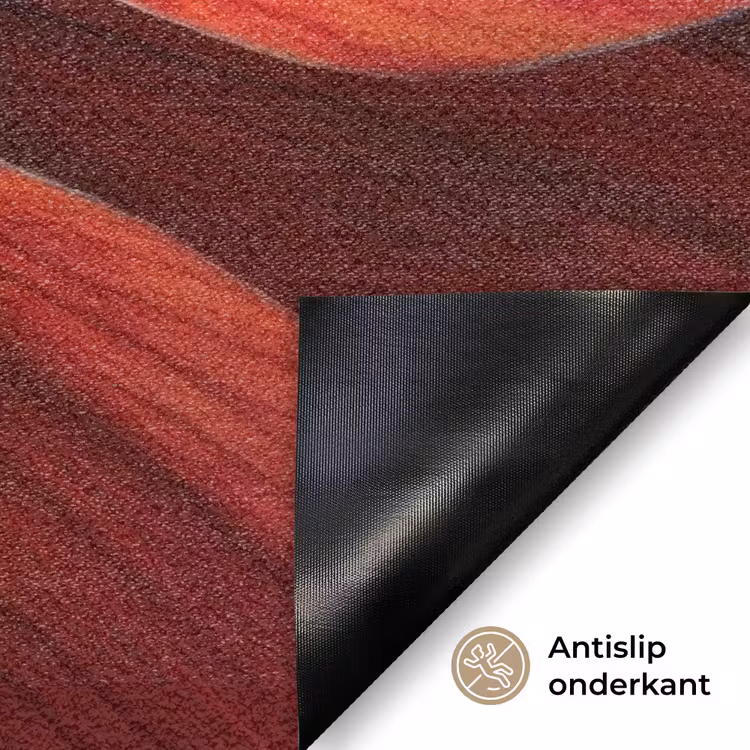 Close up - Bloem - Quote - Rood Deurmat klein -antislip_NL