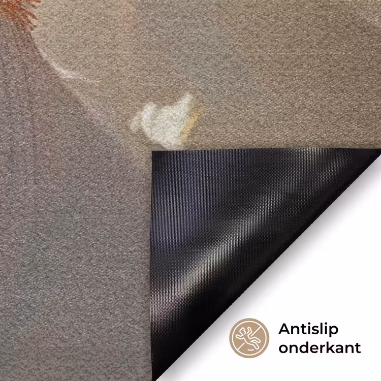 Close up - Oranje - Iris Deurmat klein -antislip_NL