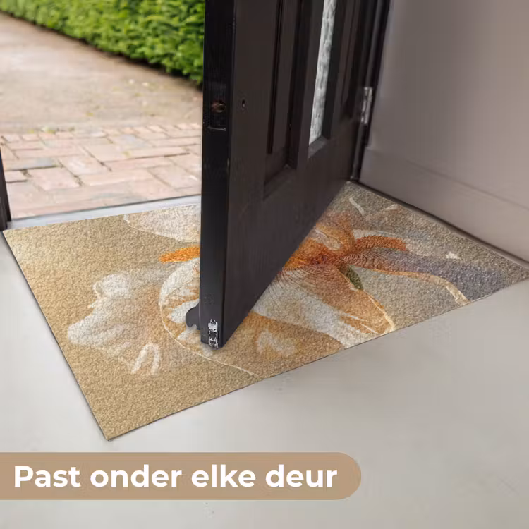 Close up - Oranje - Iris Deurmat klein -USP_NL