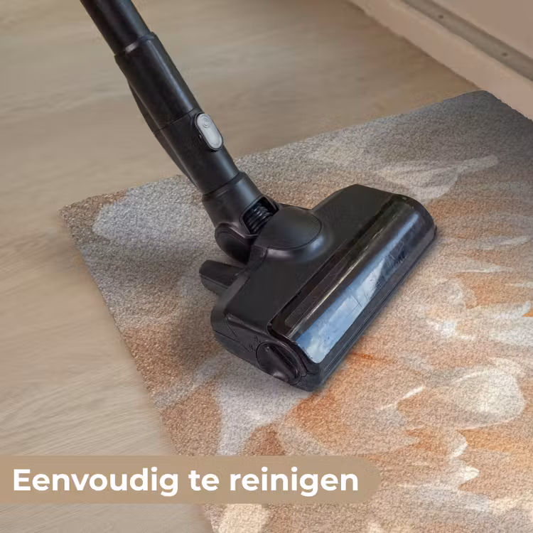 Close up - Pioenroos - Lichtroze Deurmat klein -reinigen_NL