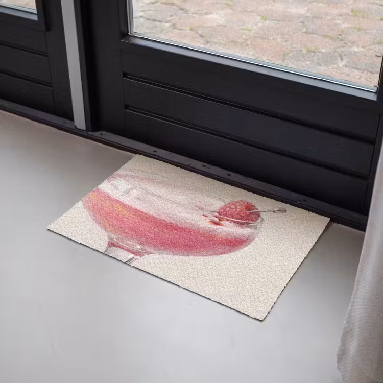 Cocktail - Framboos - Drank - Modern - Roze Deurmat klein -sfeer2