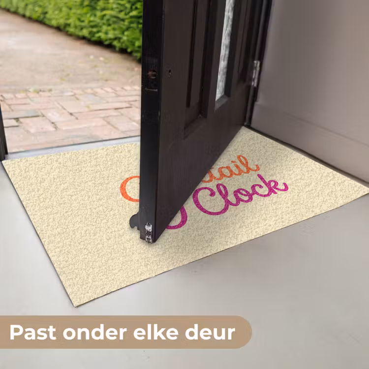 Cocktail O'Clock - Geel - Retro Deurmat klein -USP_NL