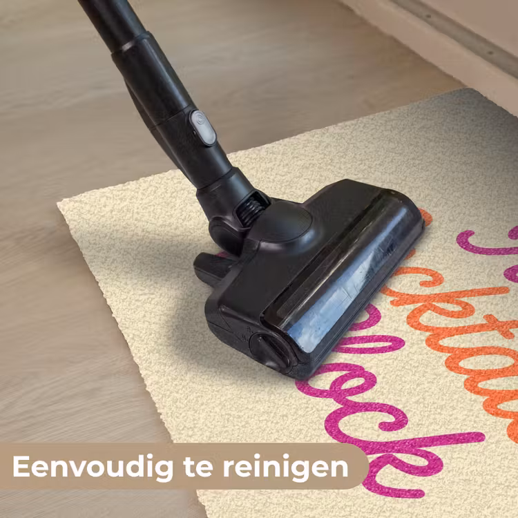 Cocktail O'Clock - Geel - Retro Deurmat klein -reinigen_NL