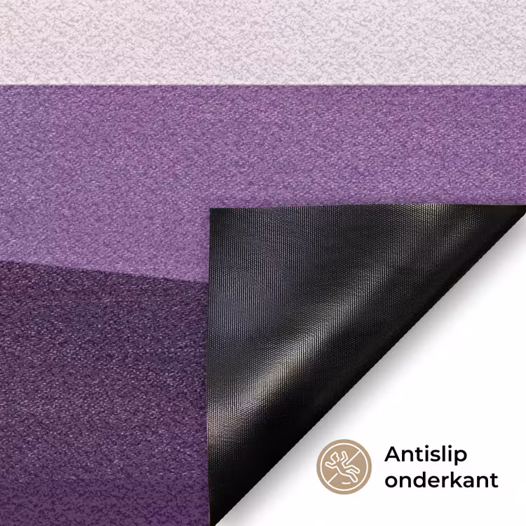 Cocktail - Paars - Minimalistisch - Citroen Deurmat klein -antislip_NL