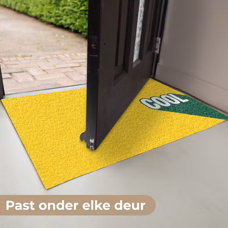 Cool - Geel - Groen Deurmat klein -USP_NL