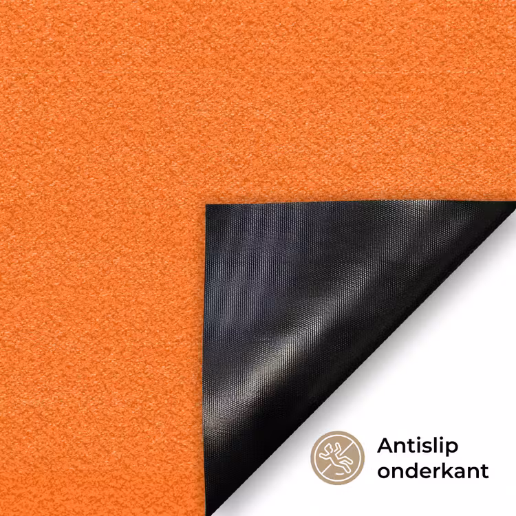 Cool - Paars - Oranje Deurmat klein -antislip_NL