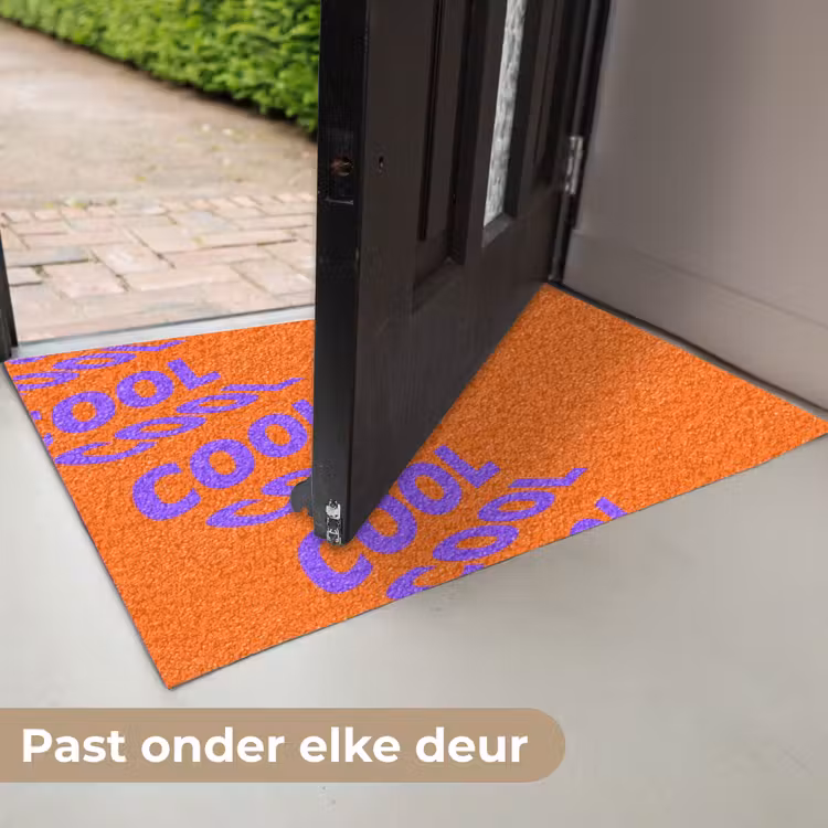 Cool - Paars - Oranje Deurmat klein -USP_NL