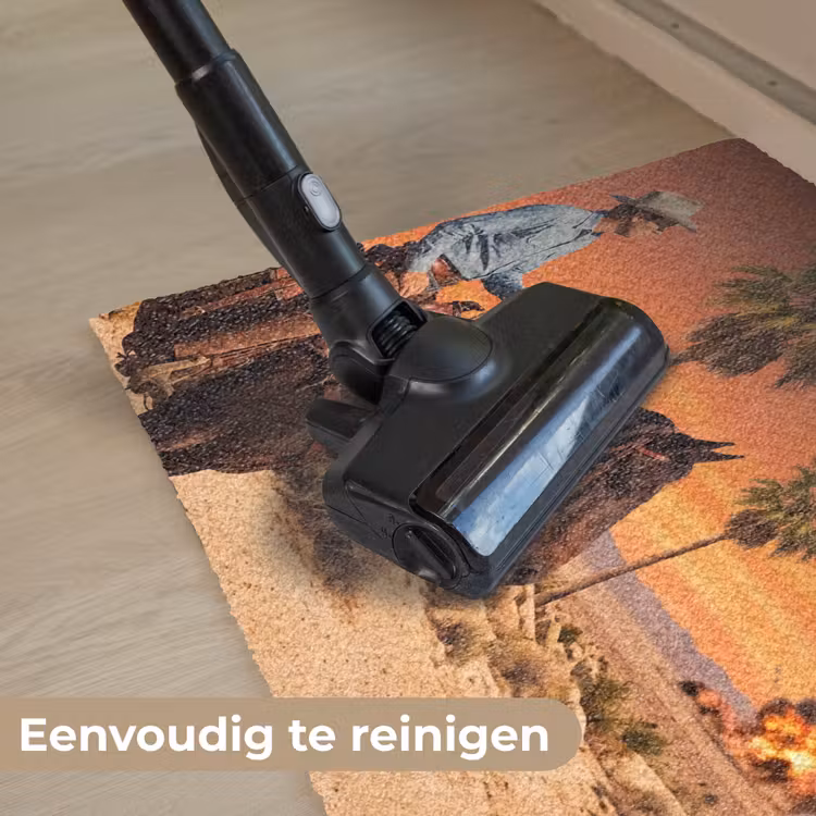 Deurmat - Cowboy - Paard - Woestijn - Cowboy - Paard - Woestijn Deurmat klein