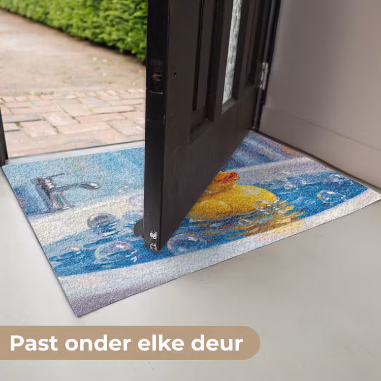 Creatief - Badeend - Kleurrijk Deurmat klein -USP_NL