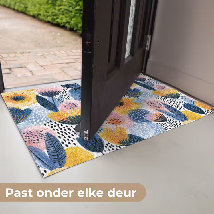 Creatief - Patroon - Kleurrijk Deurmat klein 898 -USP_NL