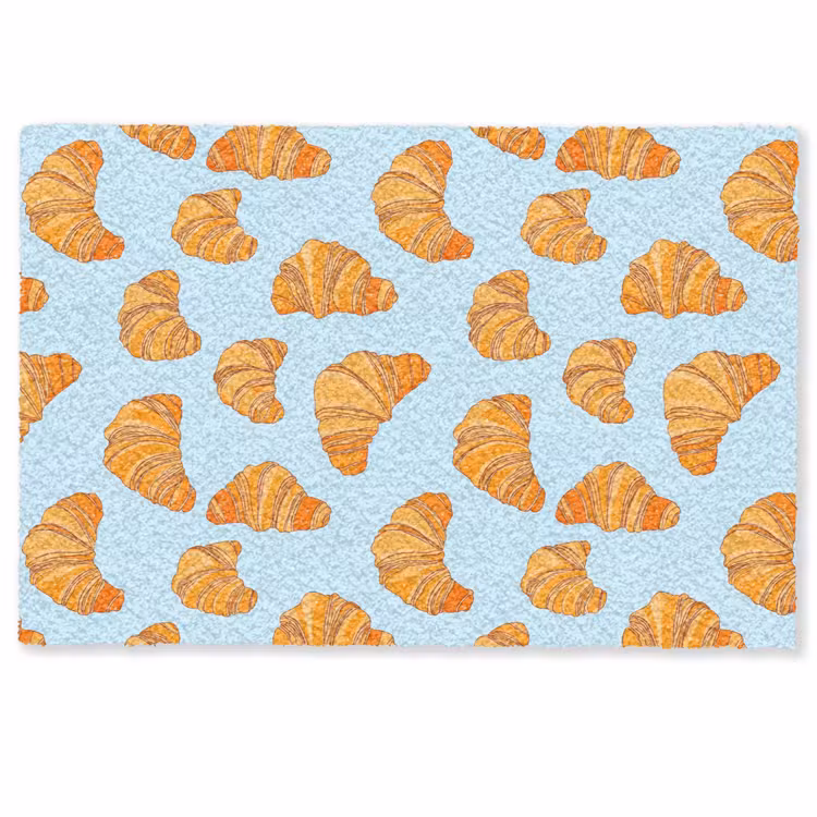 Croissant - Speels - Blauw Deurmat klein 898 -zkaufland3d