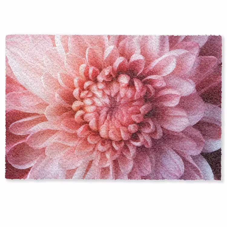 Dahlia - Bloem - Close up - Roze Deurmat klein -zkaufland3d