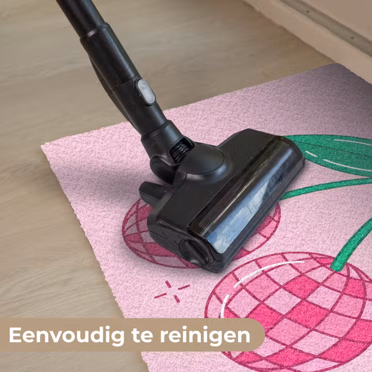 Decoratie - Disco-bal - Feest - Roze Deurmat klein -reinigen_NL