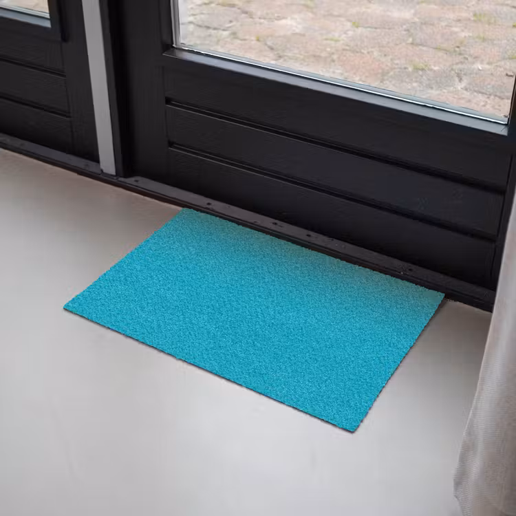 Deep - Turquoise - Turkoois Deurmat klein 898 -sfeer2