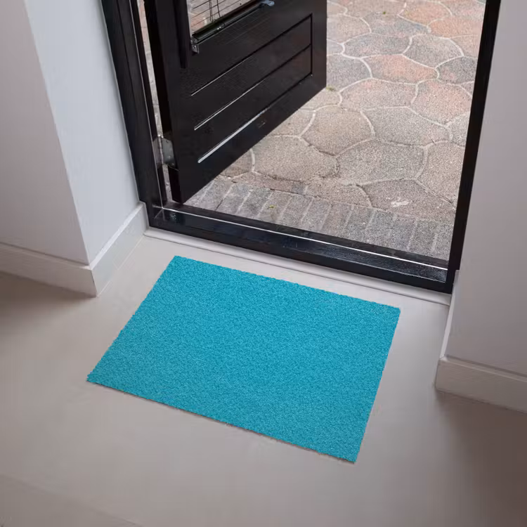 Deep - Turquoise - Turkoois Deurmat klein 898 -sfeer5