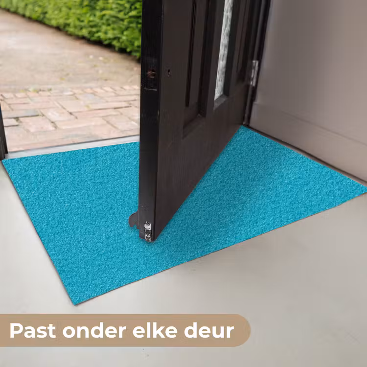 Deep - Turquoise - Turkoois Deurmat klein 898 -USP_NL