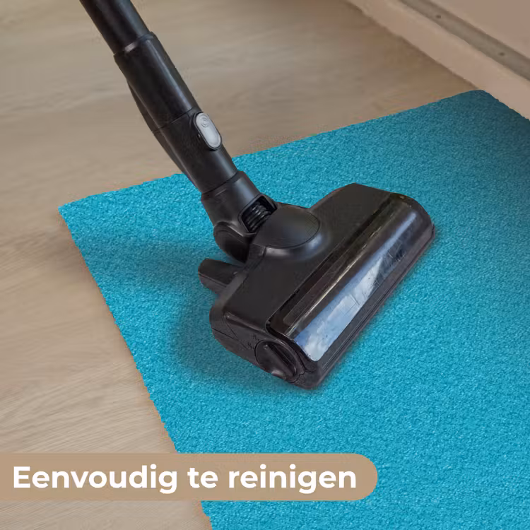 Deep - Turquoise - Turkoois Deurmat klein 898 -reinigen_NL