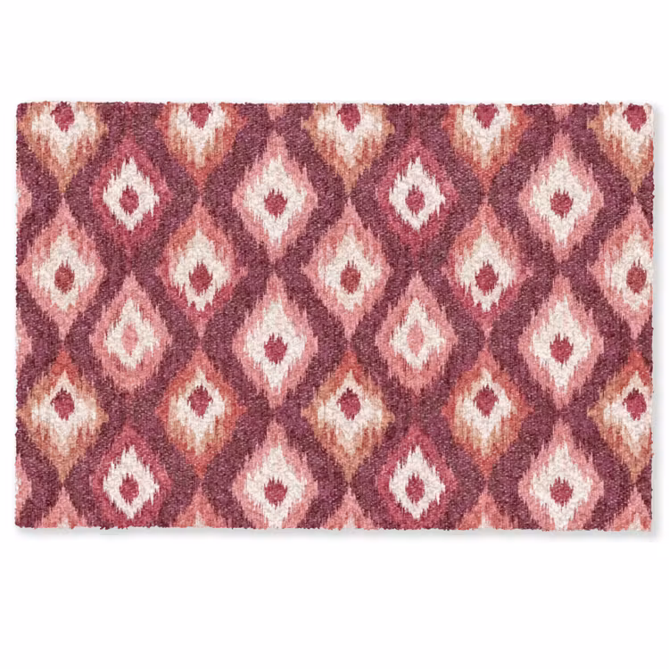 Diamantvormen - Roze - Patroon - Textuur Deurmat klein 898 -zkaufland3d