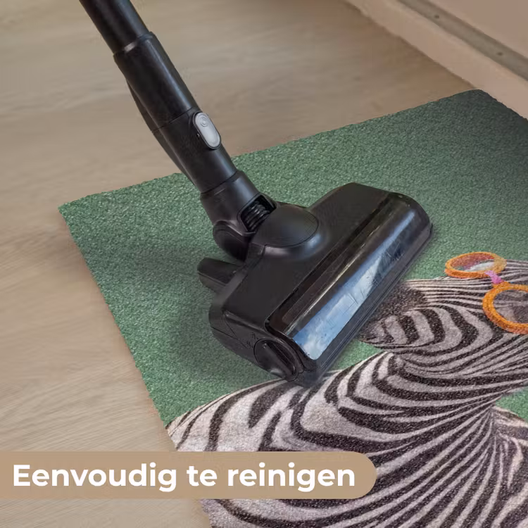 Dier - Bril - Bel - Modern - Groen Deurmat klein -reinigen_NL