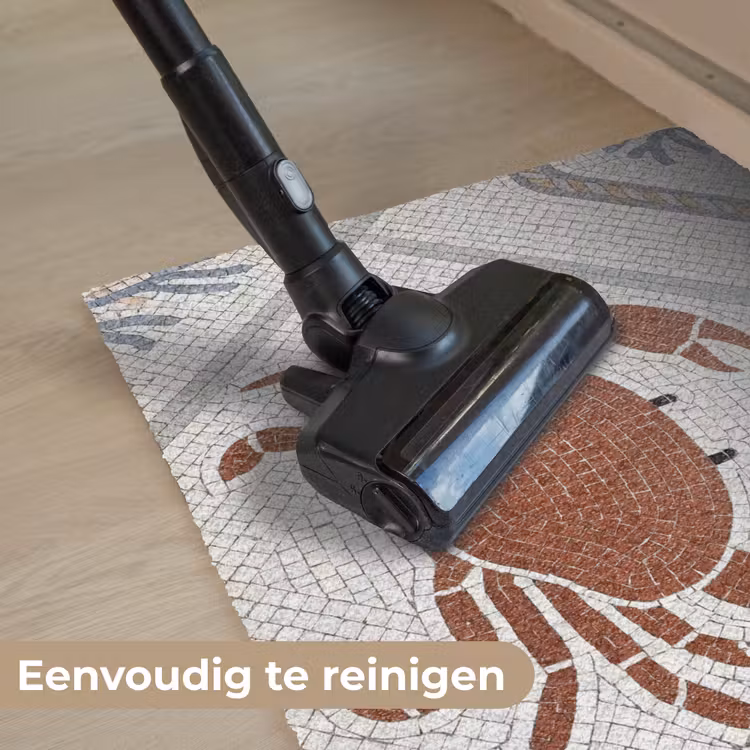 Dier - Mozaïek - Zee - Klassiek - Bruin Deurmat klein -reinigen_NL