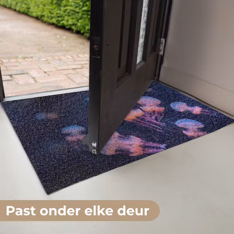 Dier - Onderwater - Natuur - Roze - Mysterieus Deurmat klein -USP_NL