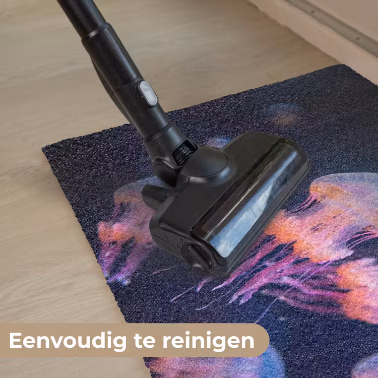 Dier - Onderwater - Natuur - Roze - Mysterieus Deurmat klein -reinigen_NL