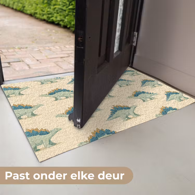 Dino - Patroon - Groen Deurmat klein 898 -USP_NL
