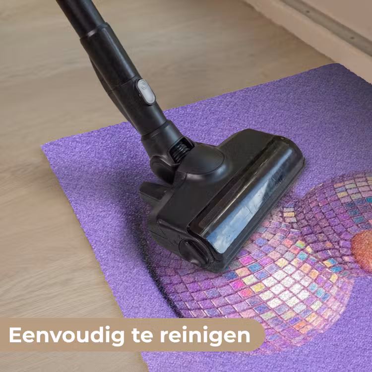 Disco - Eend - Paars Deurmat klein -reinigen_NL