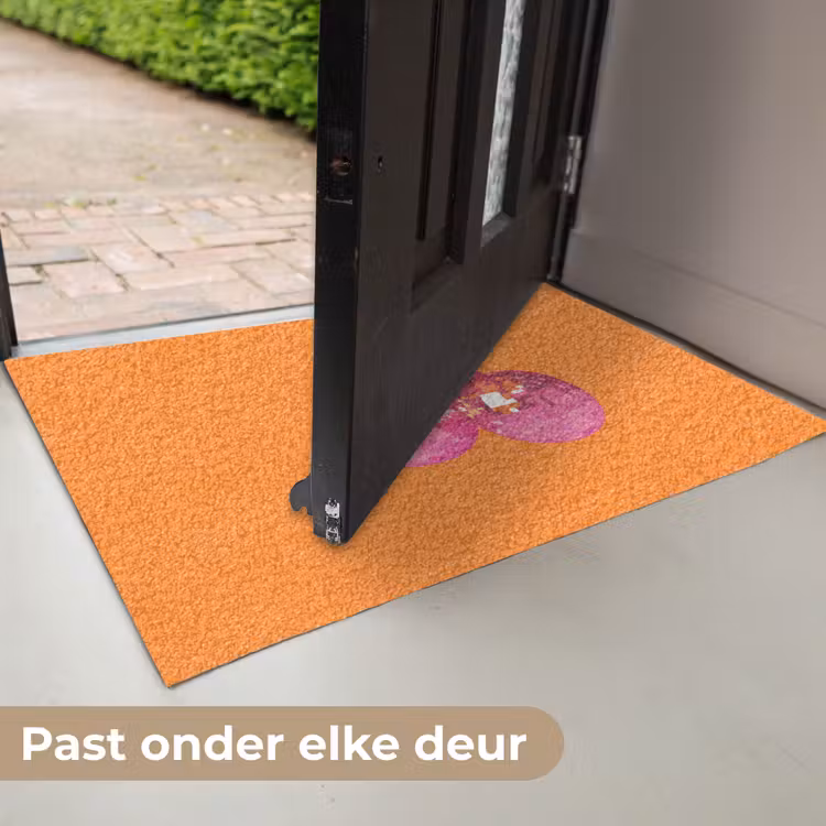 Discoballen - Kers - Spiegels - Roze Deurmat klein -USP_NL