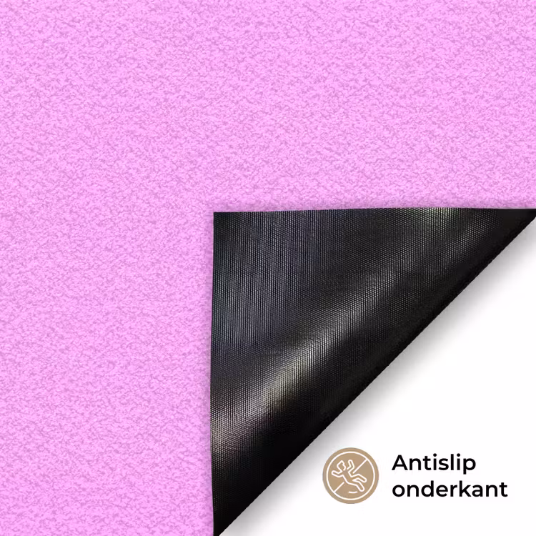 Diva - Lip - Panterprint - Roze Deurmat klein -antislip_NL