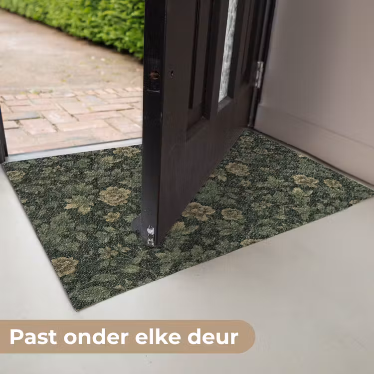 Donker - Groen - Goud - Botanisch Deurmat klein 898 -USP_NL