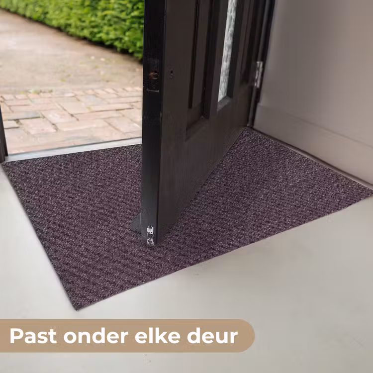 Donker - Paars - Patroon - Strepen Deurmat klein 898 -USP_NL