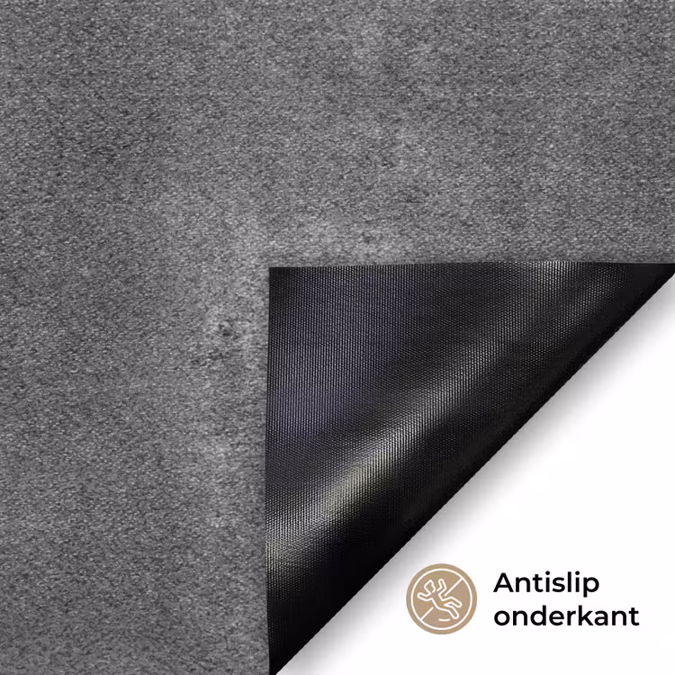 Donkergrijs - Ruw - Beton Deurmat klein 898 -antislip_NL