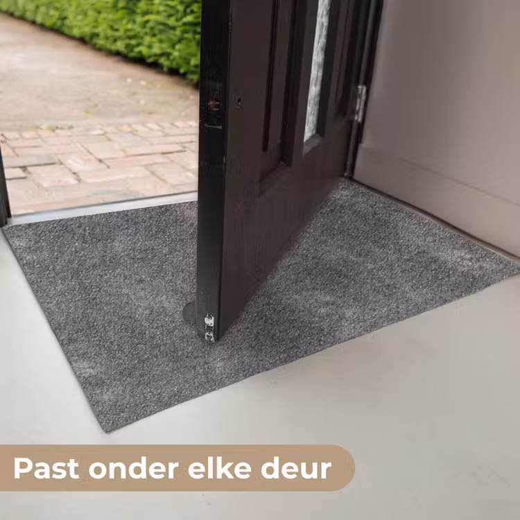 Donkergrijs - Ruw - Beton Deurmat klein 898 -USP_NL