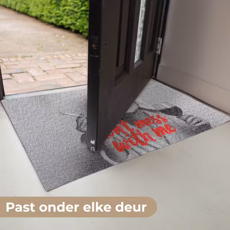 Don't mess with me - Wijn - Vrouw - Sigaret Deurmat klein -USP_NL