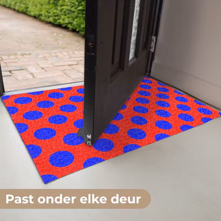 Dots - Klassiek - Rood Deurmat klein 898 -USP_NL