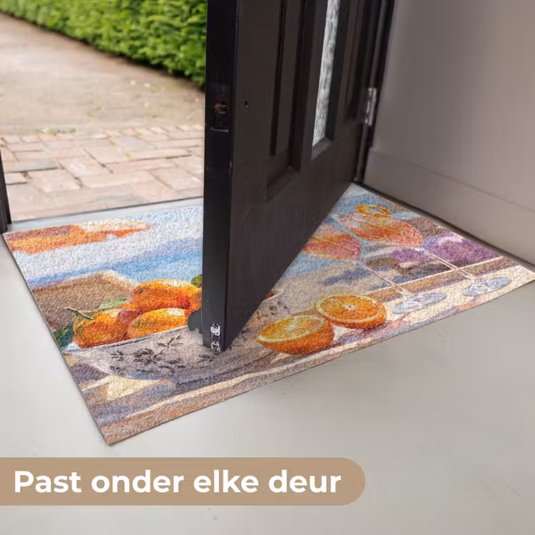 Drank - Glazen - Strand - Zomer - Oranje Deurmat klein -USP_NL