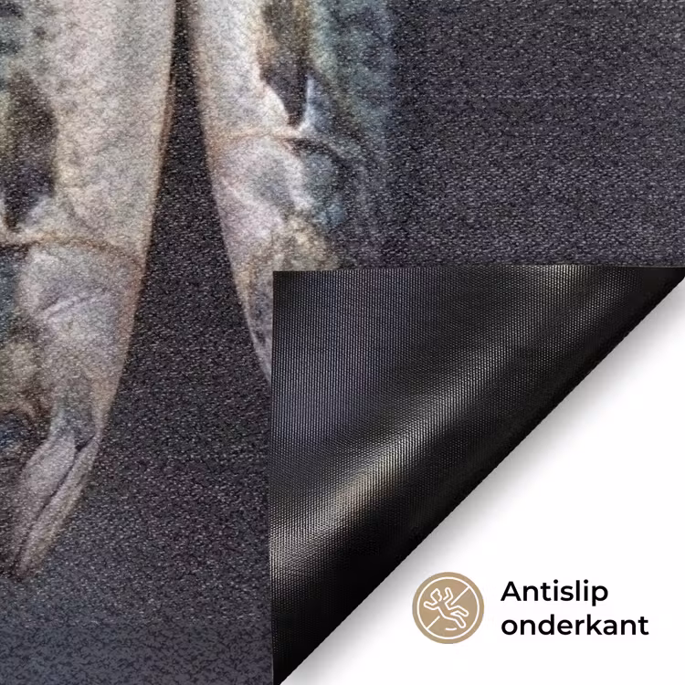 Deurmat - Drie vissen - Touw - Drie vissen - Touw Deurmat klein