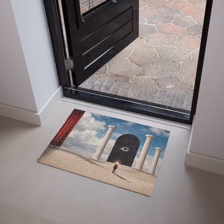 Deurmat - Droom - Woestijn - Oog - Droom - Woestijn - Oog Deurmat klein