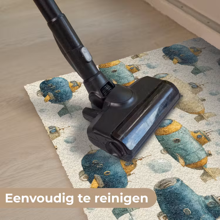 Duikboot - Fantasie - Kleurrijk Deurmat klein 898 -reinigen_NL