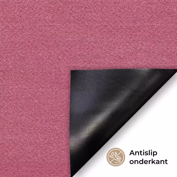 eat me out don't stress me out - Roze - Minimalistisch Deurmat klein -antislip_NL