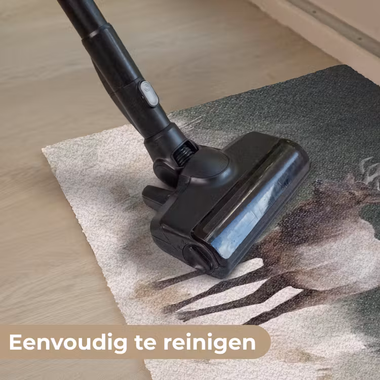 Edelhert - Gewei - Schildering - Rustiek Deurmat klein -reinigen_NL