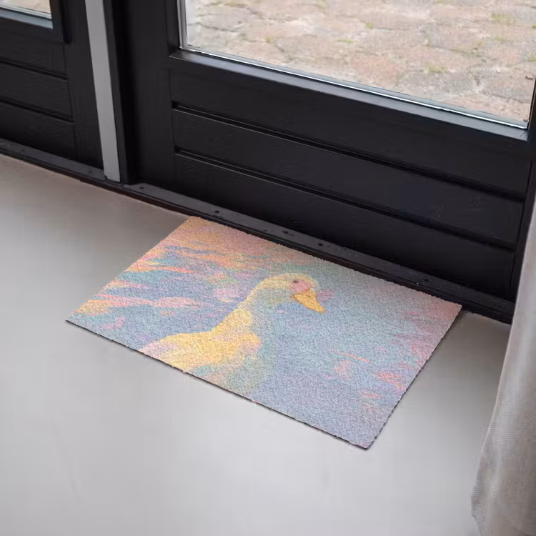 Eend - Zonnebril - Water Deurmat klein -sfeer2