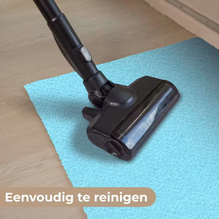 Electric - Cyan - Blauw Deurmat klein 898 -reinigen_NL
